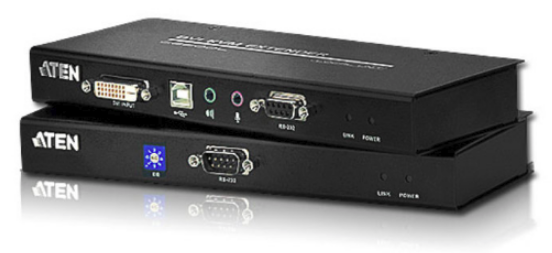 Ce602 - déport kvm dvi câbles cat.5e usb / mini-jack / rs-232_0