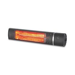 Chauffage Électrique Infrarouge 2000W + Télécommande - Chauffage Mural Protection IP65 Intérieur Extérieur Kemper - noir 8008004123680_0