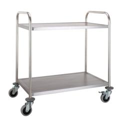 COMBISTEEL chariot Inox 2 Niveaux - 7435137853855_0