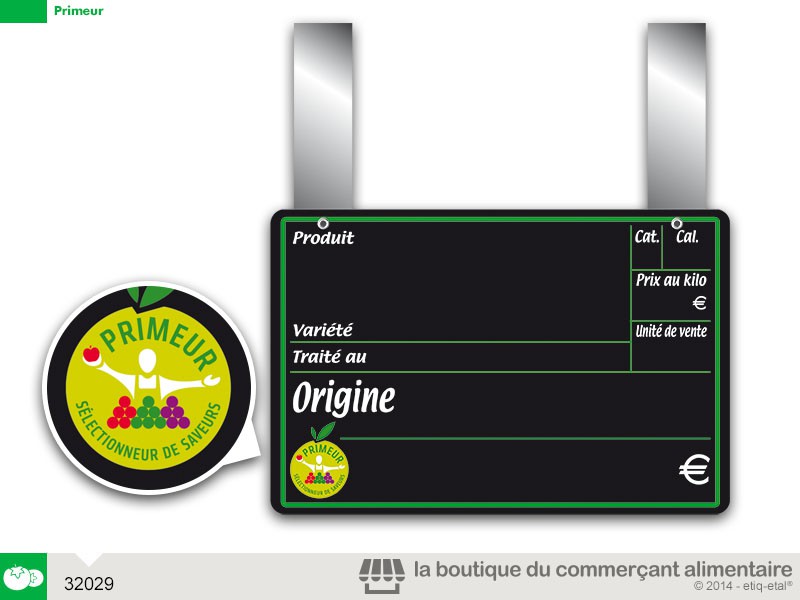 ETIQUETTES PRIX PRIMEUR SELECTIONNEUR DE SAVEURS VOCC