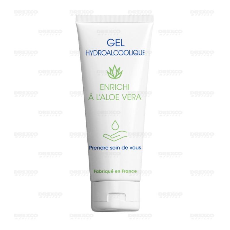 GEL HYDROALCOOLIQUE À L'ALOÉ-VERA 75 ML EN TUBE_0