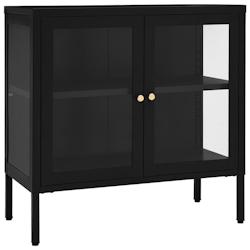 Helloshop26 - Buffet bahut commode armoire meuble de rangement organisateur cuisine salle de séjour salon 70 x 35 x 70 cm acier et 02_0036106 - 30002_0