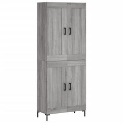 Helloshop26 - Buffet bahut commode armoire meuble de rangement organisateur cuisine salle de séjour salon haut sonoma 69,5 x 34 x 02_0035486 - 300021_0
