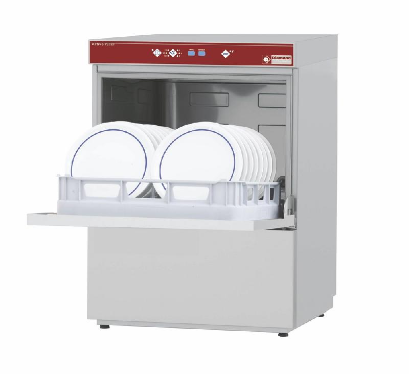 Lave vaisselle professionnel electrique panier 500x500 mm active wash à double parois - D86/6_0