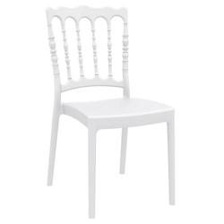 Ligne chr napoleon chaise - blanc - blanc plastique MCH-700006-BLAN_0