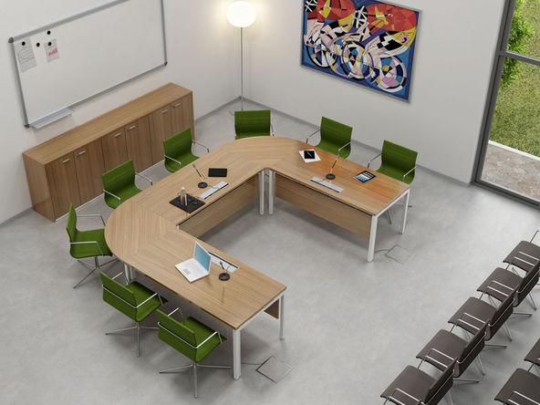 Table de conférence en bois Aroma_0
