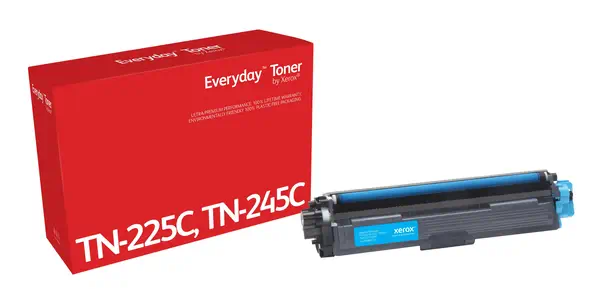 Toner Cyan Everyday¢ de Xerox compatible avec Brother TN225C/ TN245C, Grande capacité_0