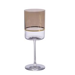 Verre à pied Exter or 34 cl x6 -  Marron Rond Verre Rona - marron verre 3106233747075_0