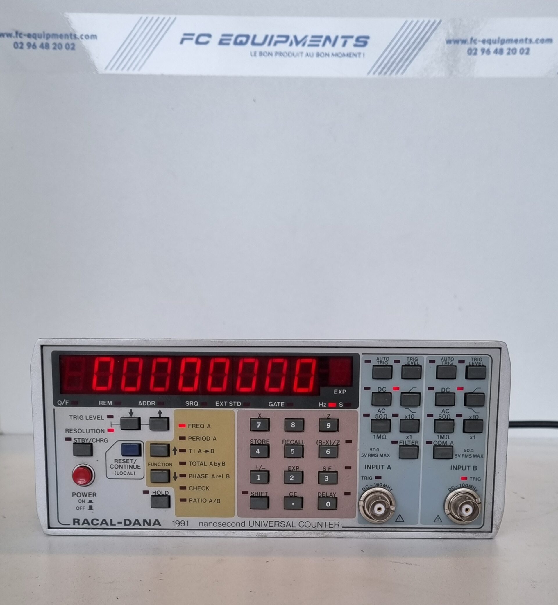 1991 - minuteur universel - racal dana - 160 mhz - mesures de fréquence_0