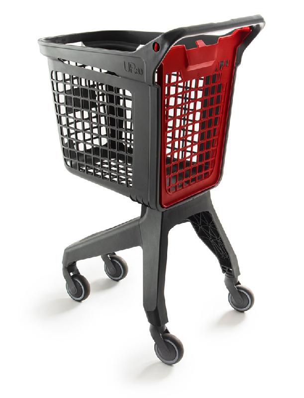 Chariot à roulettes 80 litres - Léger et résistant - 4 roues pivotantes - Anse ergonomique_0