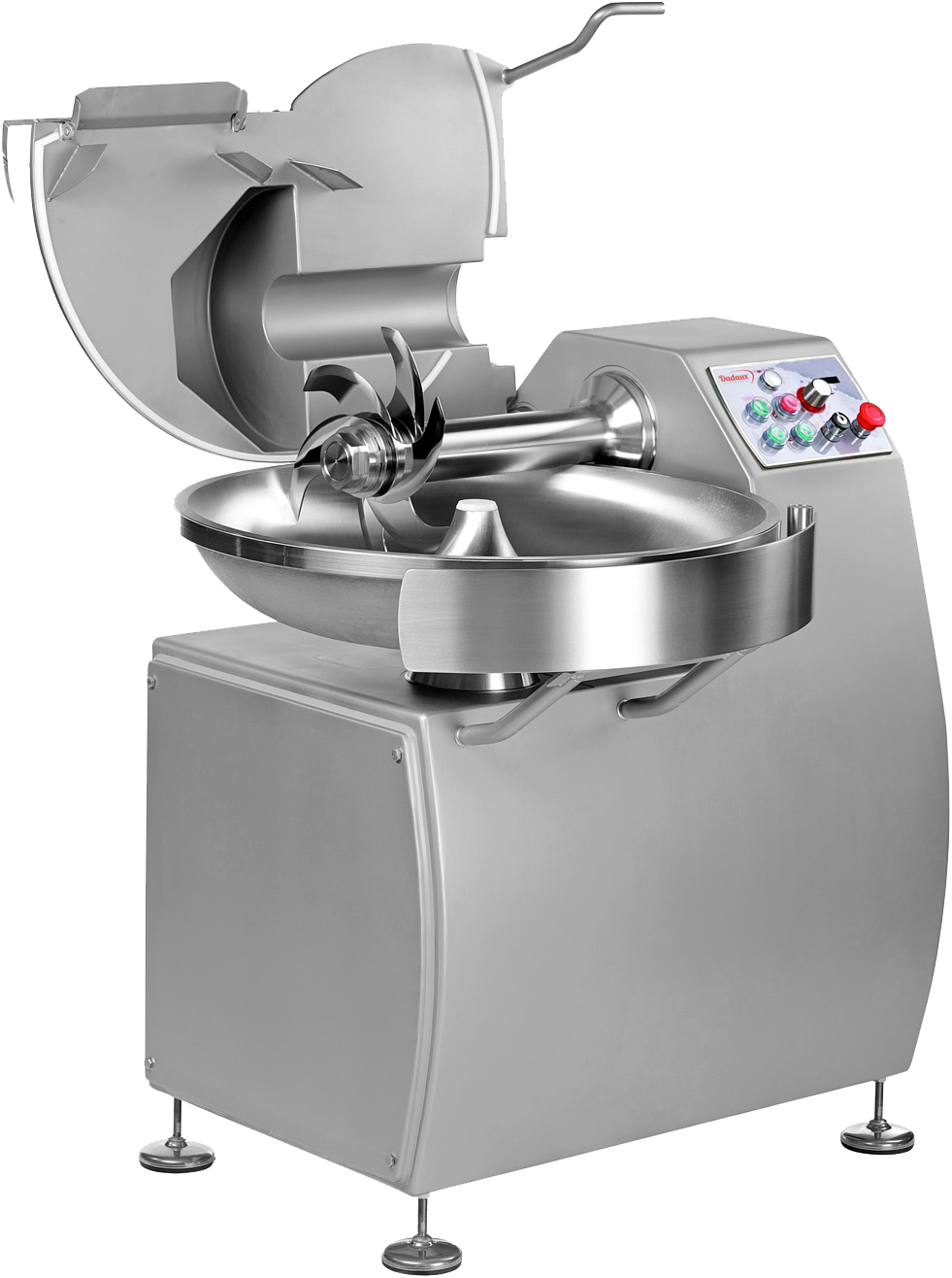 Cutter Titane 40-2 et 45V - Deux moteurs à deux vitesses - Cuve inox - Six couteaux_0