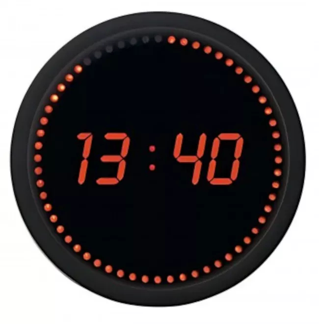 Horloge murale à LED