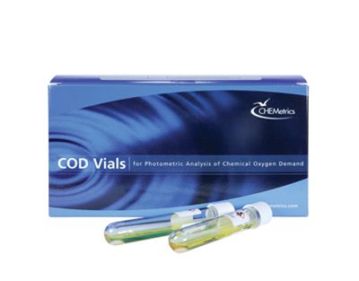 Kit d’analyse instrumentale de la DCO 0 – 15 000 ppm, type : Photométrique 25 tubes 16mm, marque Chemetrics - Ref.: NDB009_0