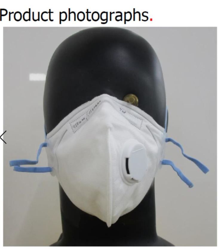 Masque ffp3 - suzhou sanical protection product manufacturing co. Ltd - antipoussière à valve_0