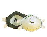Masque jetable FFP2D 5221 - anti-poussières avec valve d'expiration et joint facial intégral_0