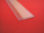 Porte-étiquette adhésif plat extra fin - transparent - capacité 15 mm - réf. 150_0