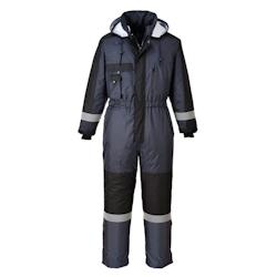 Portwest - Combinaison de travail spéciale hiver Bleu Marine Taille M - M bleu polyester 5036108259922_0