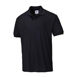 Portwest - Polo de travail manches courtes NAPLES Noir Taille 4XL - XXXXL 5036108215768_0