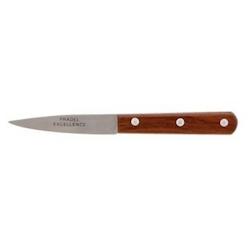 Pradel Excellence - Couteau office 8cm manche bois 3 rivets vrac - marron 3158079933723_0