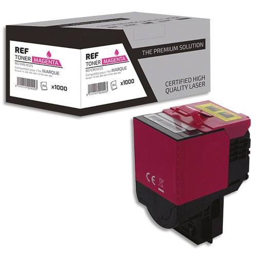 Psn cartouche compatible laser magenta lexmark 80c2xm0, l1-lt802xxm_0