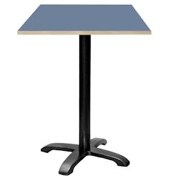 Restootab - Mange-debout 60x60cm - modèle Bazila bleu note chants bois - bleu TB-BZ4FF-6060M-BL.NOT-BOI_0