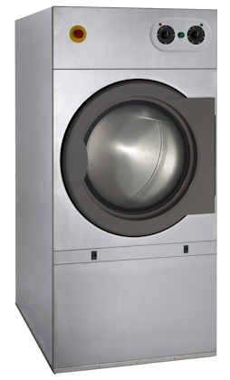 Séchoir rotatif industriel DD BASIC EM - programmable, tambour galvanisé, chauffage électrique ou gaz_0
