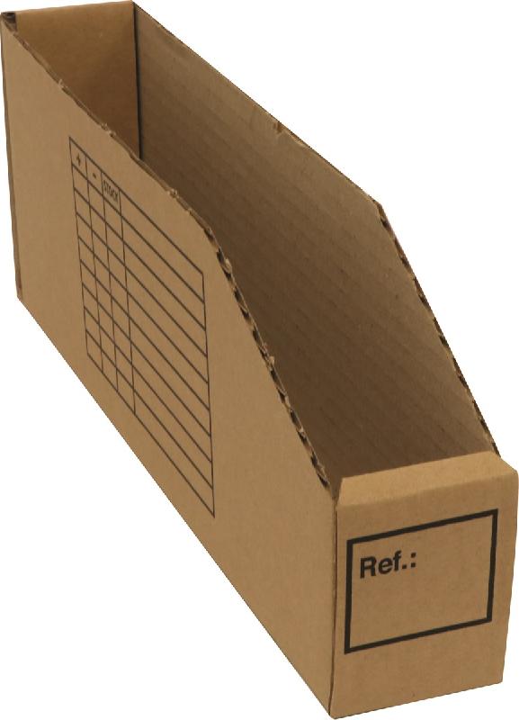 Sodise - Boîte à bec en carton brun - TOPCAR - Dimensions 300x150x110mm - Réf. 17225_0