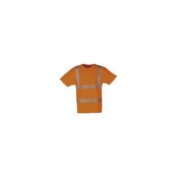 TEE-SHIRT HV GARDHAR SIOCOOL - Haute visibilité - Orange Taille M - Bandes rétro-réfléchissantes - SIOEN France_0
