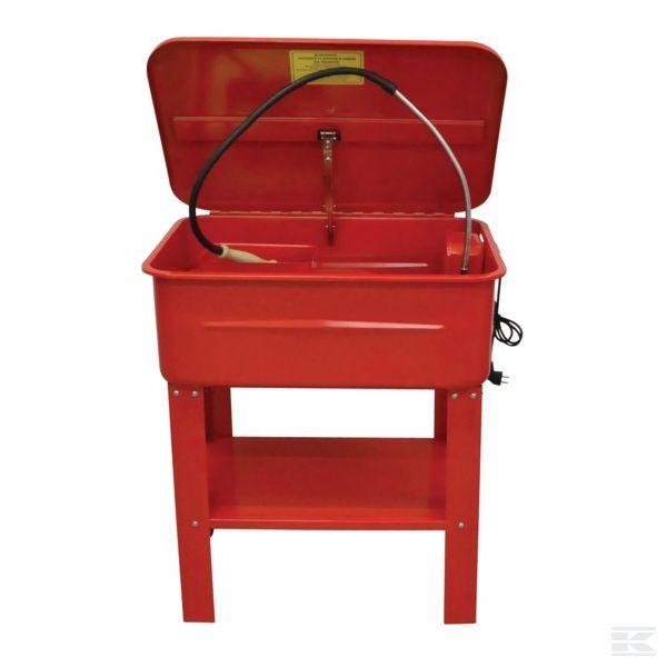 WE670910 - Fontaine de dégraissage 60L pour petites pièces avec pompe 10L/mn et bac intégré_0