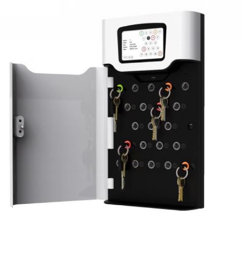 Armoire électronique à gestion de clés type traka 21 capacité 21 clés ou trousseaux - jpm - 556032_0