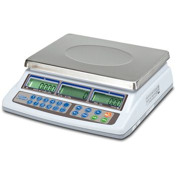 Balance commerciale poids prix - Helmac - 5,1 kg - double échelon - connectable imprimante - métrologie CE-M_0