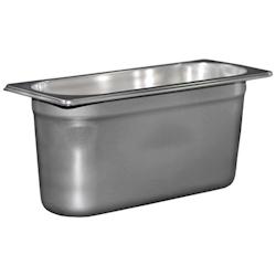 Bac Gastro Inox AISI 304 GN 2/8 Plein H. 150 mm - Gastroland - 3701666004353_0