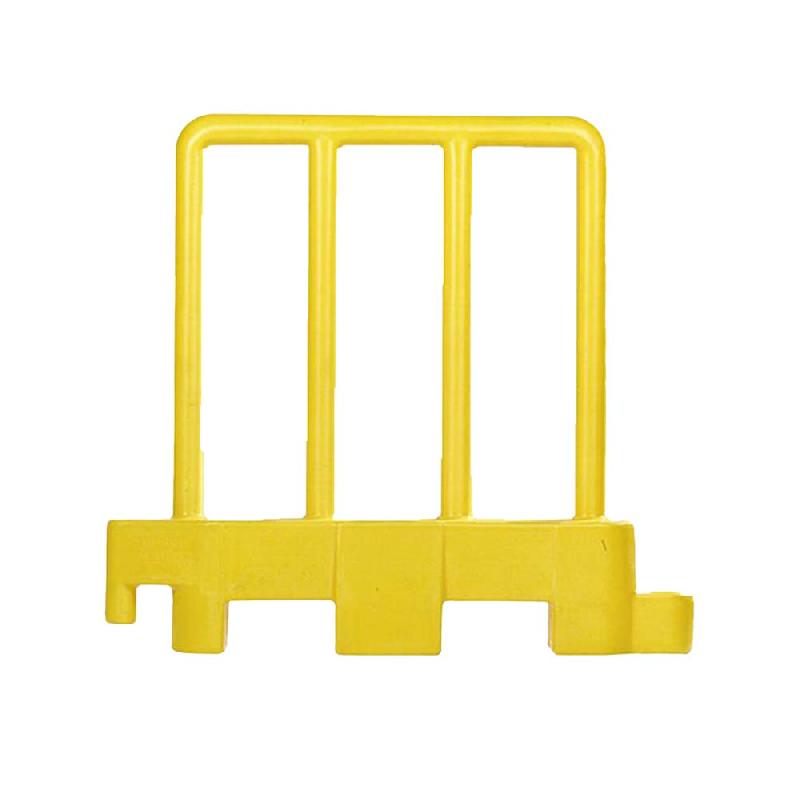 Barrière de sécurité amovible PLAST'UP ROTOMOULAGE - lot de 15, polyéthylène haute densité, 100% recyclable_0