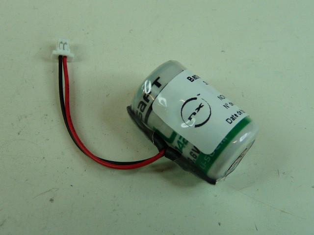 Batterie lithium LS14250 1/2AA 3.6V 1Ah JST - Application contrôle d'accès - Marque Deny Fontaine_0