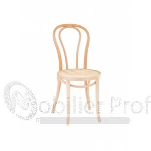 Chaise en bois bistrot PA-1840 - structure en hêtre - coloris au choix_0
