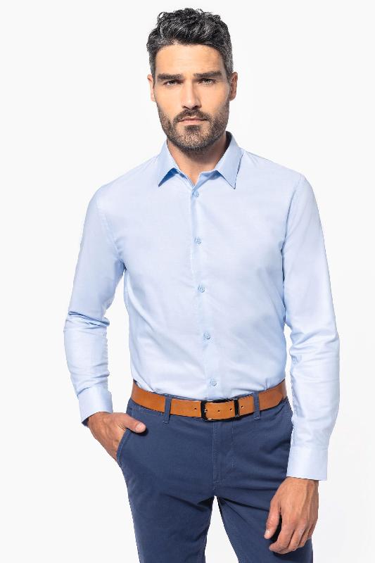Chemise de travail oxford manches longues homme - Réf: K595 - Kariban_0