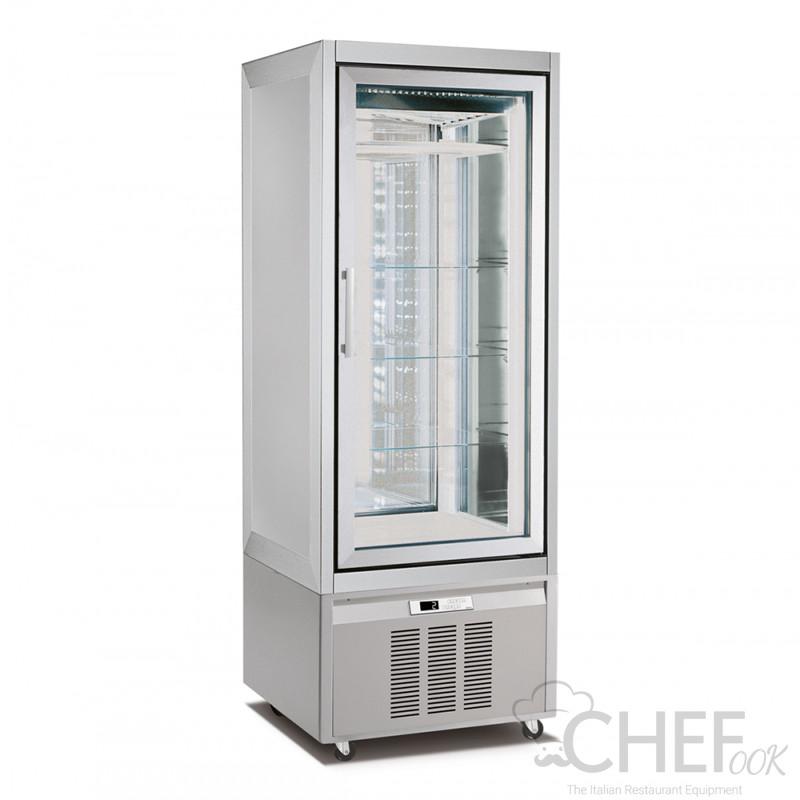 Vitrine réfrigérée verticale boucherie Chefook - Ligne Classic - Éclairage LED - Modules 1 ou 2 portes - Fabrication italienne_0
