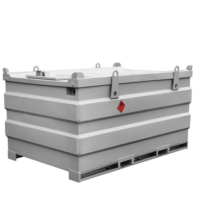Citerne acier à double paroi pour fioul domestique et gazole 3000 litres PRESSOL - Certifiée ADR - Réf. 11571623_0