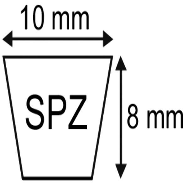 COURROIE SPZ1950 10X08X1950