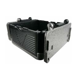 FHC - 1Pcs - Box pliante isotherme noire 420x420mm H250mm - noir polyester FHC294ISOBOX28_0