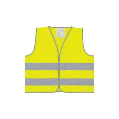 Gilet de signalisation enfant jaune_0