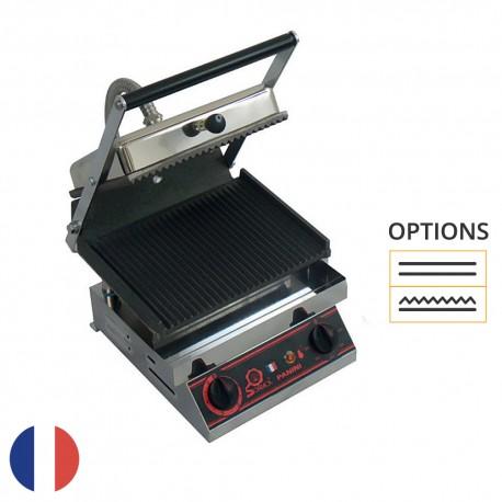 Infra Grills SOFRACA D - Spécial grillades - Plaques en fonte lisses ou rainurées - Alimentation 230V/400V - Thermostat tripolaire_0