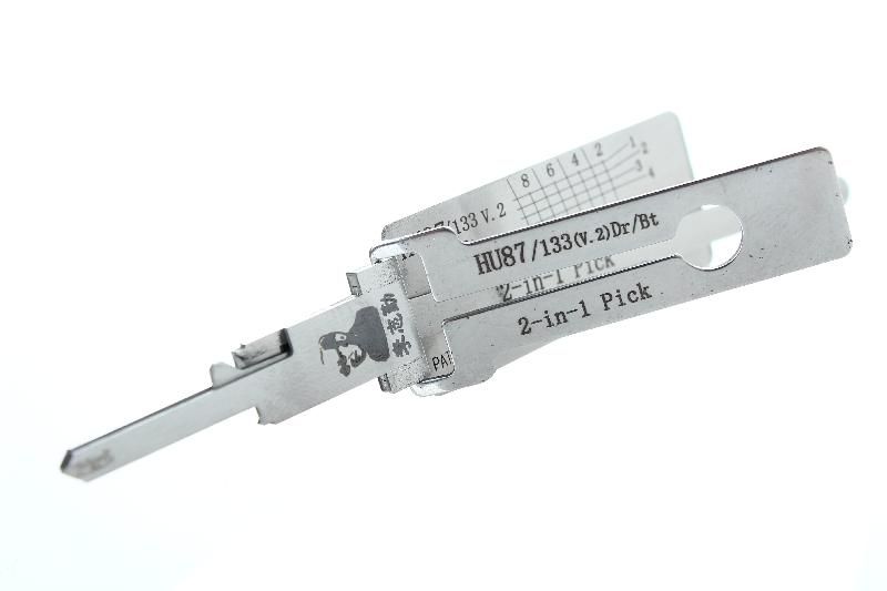 Lishi HU87 V2 crocheteur décodeur pour HU87 2-in-1 Mr Li - Suzuki Fiat Nissan Opel_0