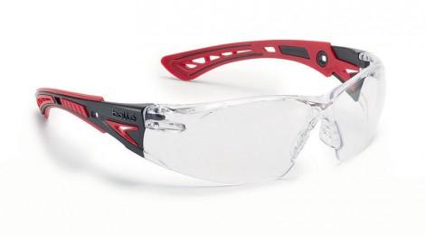 LUNETTES DE PROTECTION BOLLE SAFETY RUSH+ ROUGE ET NOIR_0