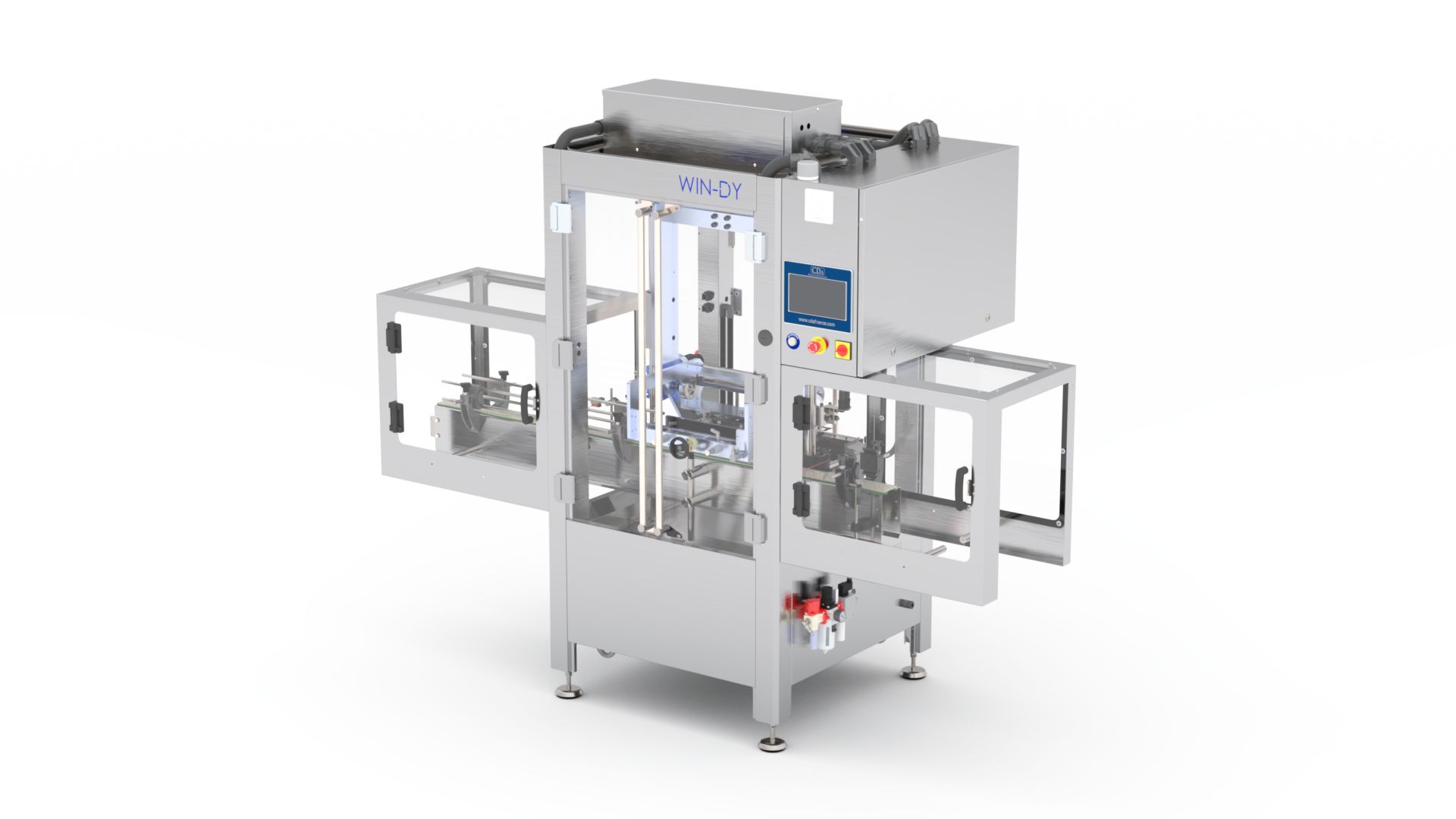 Nettoyeur de conteneurs - Format compact et ergonomique - WIN-DY_0