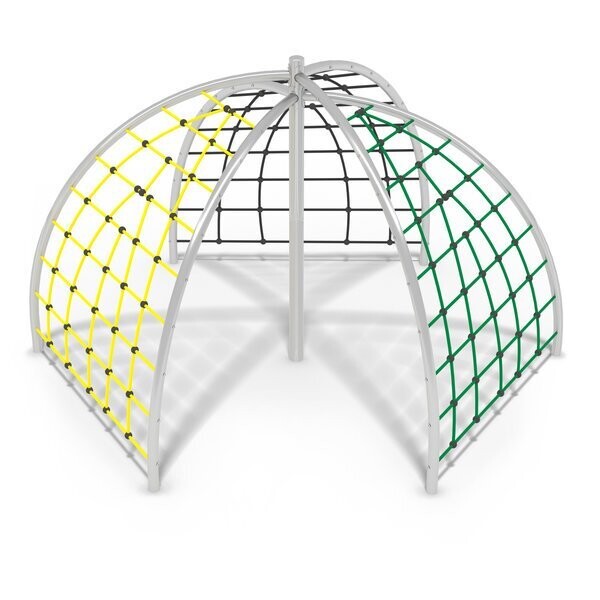 Parcours à cordes en acier inoxydable Igloo pour aire de jeux - Conforme EN1176 - Référence BT16158_0