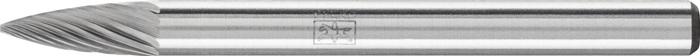 Petite fraise sur tige forme SPG D. 3 mm L. Tête 7 mm D. De la tige 3 mm carbure engrènement 5 PFERD_0