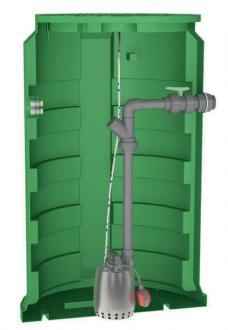 Poste de relevage Calpeda Califosse 1200 - 435 litres - 10 m3/h - Ø passage de 10 mm - 304340_0