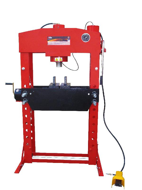 Presse d'atelier hydropneumatique 75T avec cylindre mobile MW Tools PPH75B_0