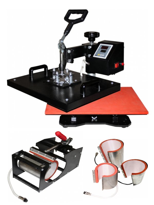 Presse manuelle polyvalente AC-3829ML - multifonctions pour supports variés jusqu'à 38x29 cm_0